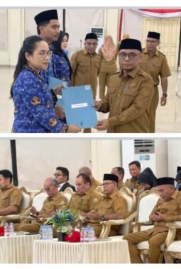 Wabup Halteng Pimpin Momentum Penting: Sumpah dan Penyerahan SK PNS Tahun 2026 Digelar di Weda