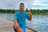 Gambar: FOTO ANDRIS RUDIN YANG MEMBAWA KABUR BODI TES