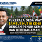 Gambar: Foto Pj kepala desa wayaua Rasid Sabtu S.Pd
